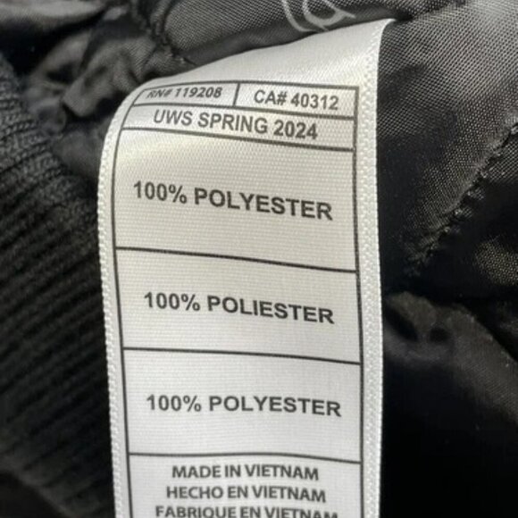 NEW MITCHELL & NESS Men's Jacket Full Zip New York METS Size XL Black - Picture 4 of 8